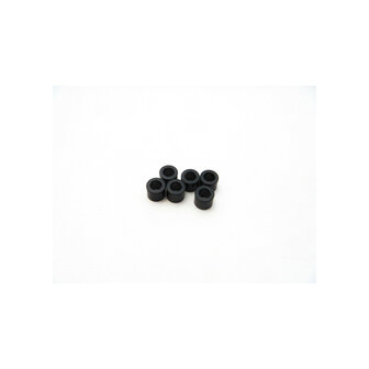 Hiro Seiko 3mm Alloy Spacer Set (4.0mm) [Black]