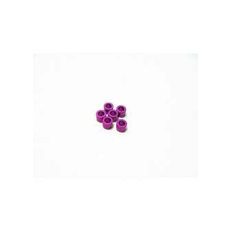 Hiro Seiko 3mm Alloy Spacer Set (5.0mm) [Purple]