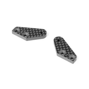 Xray Xb8 Carbon Steering Plate - 2 Dots (1+1) - 352367
