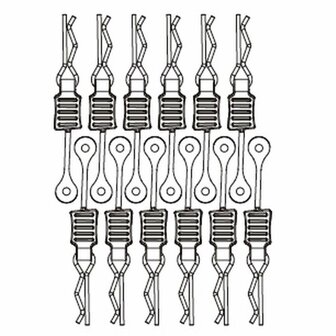 MJX Body clips