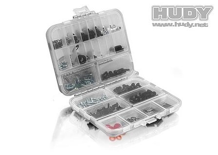 Hudy Plastic Box, double sided - compact - 298011
