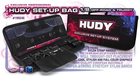 HUDY Set-Up Bag For 1/8 Off-Road Cars - Exclusive Edition - 199240