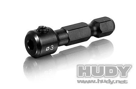HUDY Pin Adapter 3.0mm For El. Screwdriver - 111030