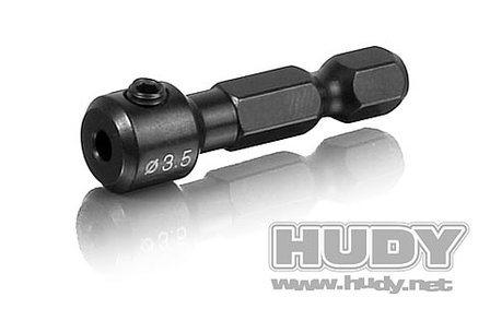 HUDY Pin Adapter 3.5mm For El. Screwdriver - 111035