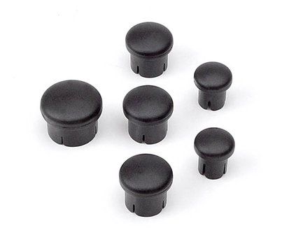 HUDY Plastic Cap For Handle ( Set 3+2+1) Black - 195000