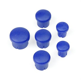 HUDY Plastic Cap For Handle ( Set 3+2+1) Blue - 195030