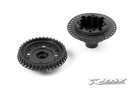 XRAY COMPOSITE GEAR DIFF. CASE &amp; COVER - 304910