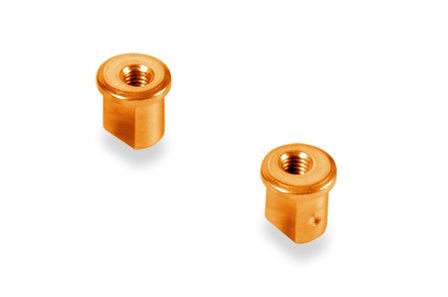 XRAY ALU ECCENTRIC BUSHING 0.5MM - ORANGE (2) - 372317-O