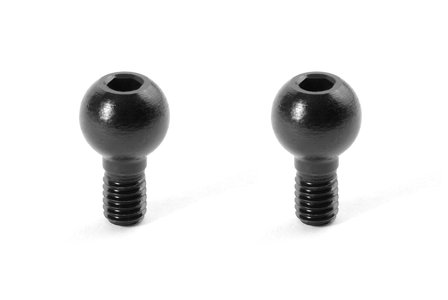 XRAY BALL END 6.0MM WITH THREAD 4MM (2) - 373243