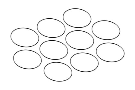 XRAY SILICONE O-RING 25.5x0.7 (10) - 971255