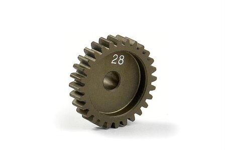 XRAY Narrow Pinion Gear Alu Hard Coated 28T : 48 - 305928