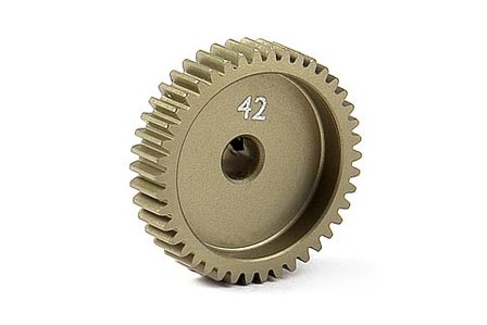 XRAY Narrow Pinion Gear Alu Hard Coated 42T / 64 - 305992