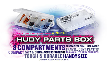 HUDY PARTS BOX - 8-COMPARTMENT - 298014