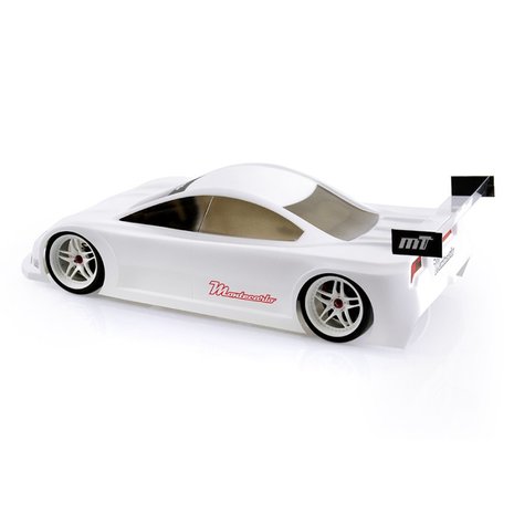 Mon-Tech Montecarlo Touring Electric Car Clear Body 190mm - 019-013