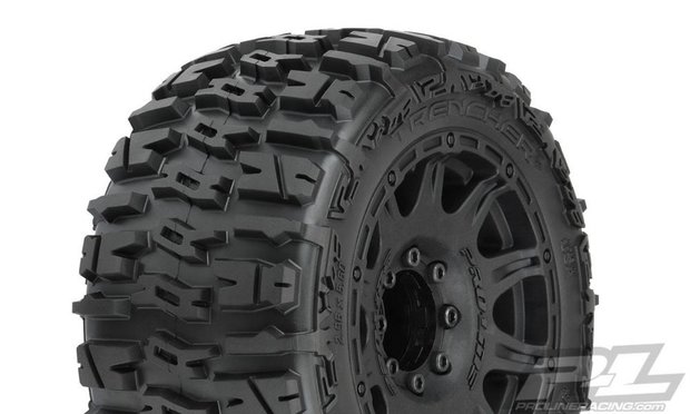 Proline Trencher Lp 3.8" Mtd Raid 8x32 Wheels 17mm F/r - 10175-10