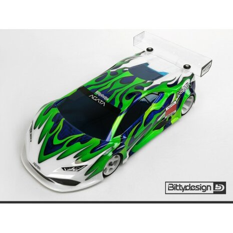 Bittydesign GT Agata 1:12 Pan Car Clear Body - Lightweight