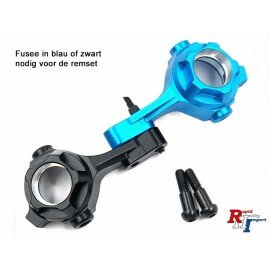 Aluminium remschijf 6-kant adapter voor Tamiya CC-02 blauw