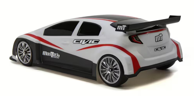 Mon-Tech CIVIC La Leggera FWD Body Shell 1:10 (clear) Lightweight 0,5mm