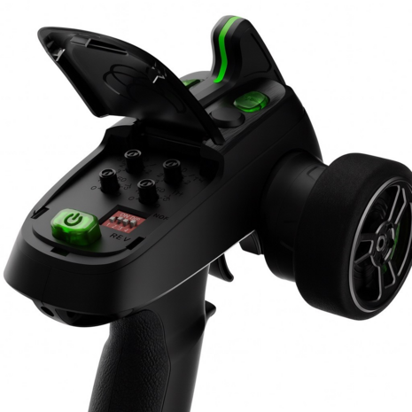 4-Channel Radio "CR4S-EVO" 2.4GHz incl. 2* 6-CH RX New