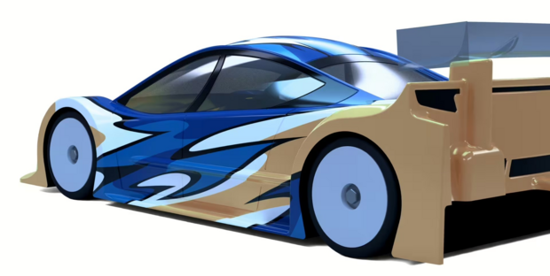 Avalon Vortex 1:10 Touring Body Shell 190mm (clear) 0,7mm