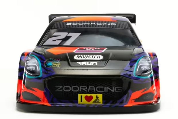 ZooRacing APEX 1:10 FWD Car 190mm Body (clear) 0,7mm - REGULAR