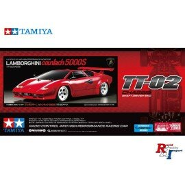 TAMIYA Lamborghini Countach 5000S TT-02 47527