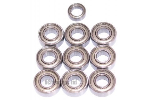 Tamiya 850 Rubber Sealed Replacement Bearing 5X8X2.5 10 Units 