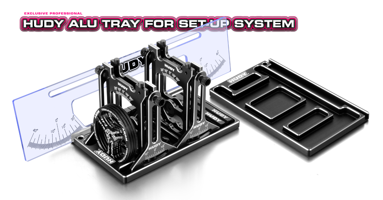 ホビーラジコン HUDY Alu Tray for Set-Up System hud109860.png