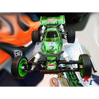 TAMIYA 1/10 RC Racing Fighter (DT-03) Metalic green - 47371