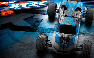 XRAY XT2C 2019 - 2WD 1/10 ELECTRIC STADIUM TRUCK - CARPET EDITION - 320202