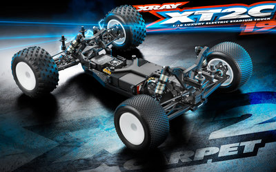 XRAY XT2C 2019 - 2WD 1/10 ELECTRIC STADIUM TRUCK - CARPET EDITION - 320202