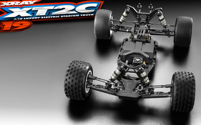 XRAY XT2C 2019 - 2WD 1/10 ELECTRIC STADIUM TRUCK - CARPET EDITION - 320202