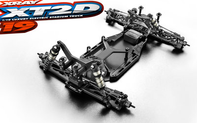 XRAY XT2D 2019 - 2WD 1/10 ELECTRIC STADIUM TRUCK - DIRT EDITION - 320203