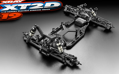 XRAY XT2D 2019 - 2WD 1/10 ELECTRIC STADIUM TRUCK - DIRT EDITION - 320203