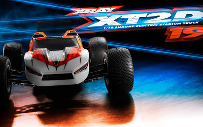 XRAY XT2D 2019 - 2WD 1/10 ELECTRIC STADIUM TRUCK - DIRT EDITION - 320203