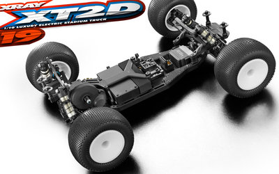 XRAY XT2D 2019 - 2WD 1/10 ELECTRIC STADIUM TRUCK - DIRT EDITION - 320203