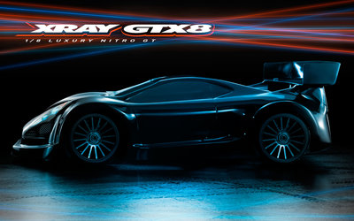XRAY GTX8.3 - 1/8 LUXURY NITRO ON-ROAD GT CAR - 350502