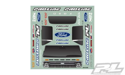 Proline 1966 Ford F-100 Tough-Color (Black) Body for Stampede - 3412-18