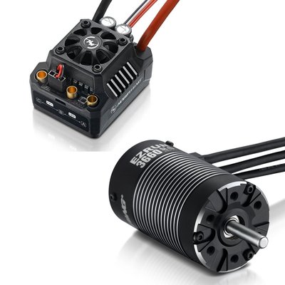 Hobbywing Ezrun Combo Max10 Sct 3660sl, 4000kv, 1/10 Waterpr, Hw38010201 - 38010201