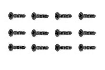 YellowRC Countersunk Self Tapping Screw 2.6x18mm (12pcs), Yel13022 - 13022