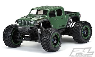 Proline Pre-cut Jeep Gladiator Rubicon Clear Body X-maxx - 3533-17