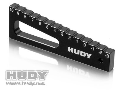 Hudy Chassis Droop Gauge -3 To 10 Mm For 1:8, 1:10 Cars (20 Mm), H107711 - 107711
