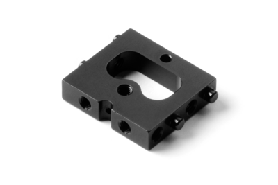 XRAY ALU FORWARD SERVO MOUNT - BLACK - 306205