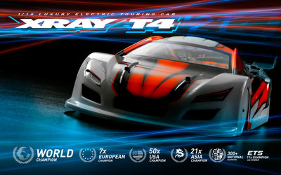 Xray T4'21 - Alu Flex Edition - 1/10 Luxury Electric Tc - 300029