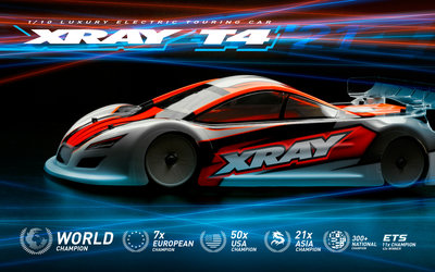 Xray T4'21 - Alu Solid Edition - 1/10 Luxury Electric Tc - 300030