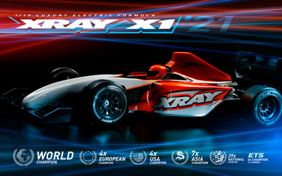 Xray X1'21 - Luxury 1/10 Formula - 370706