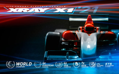Xray X1'21 - Luxury 1/10 Formula - 370706