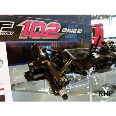 84432 1/10 R/C TRF102 Chassis Kit Black Edition