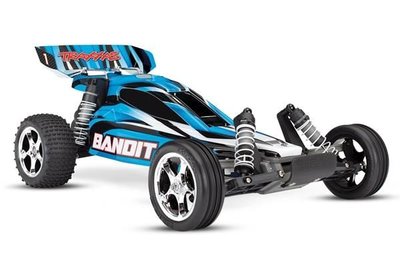 Traxxas Bandit Xl-5 Tq (no Battery/charger), Blue, Trx24054-4b - 24054-4B