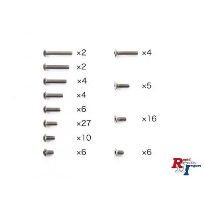 47476 TA08 PRO Titanium Screw Set (92)